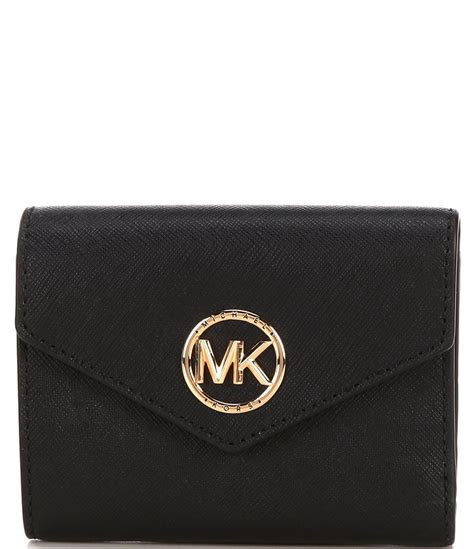 michael kors cinnamon wallet|Michael Kors Greenwich Medium Trifold Leather Envelope Wallet .